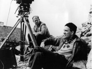 Ingmar Bergman and Sven Nykvist (1960)