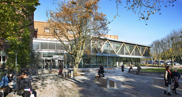 Byggnaden LUX, Lunds universitet. 